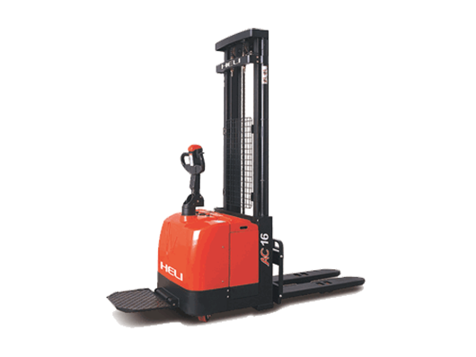 1.6噸三級門(mén)架窄腿電(diàn)動堆垛車(chē)