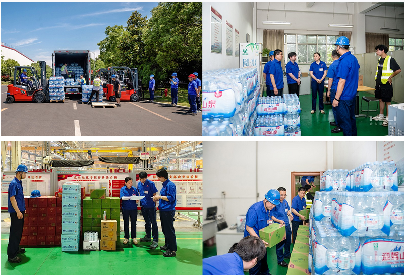 盛夏出“涼”策 守護高(gāo)溫下(xià)的(de)勞動者——集團公司工(gōng)會(huì)開(kāi)展“夏送清涼”活動